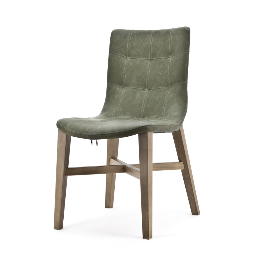 Eetstoel Neba - vintage groen