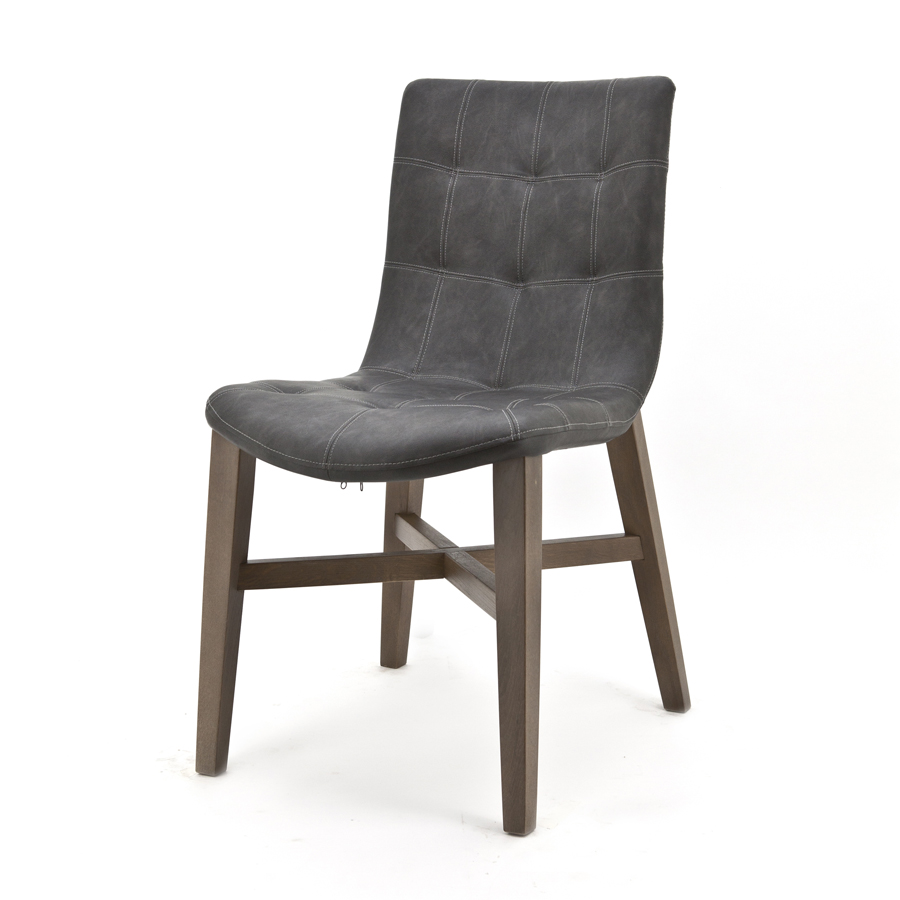 Eetstoel Neba - antraciet vintage