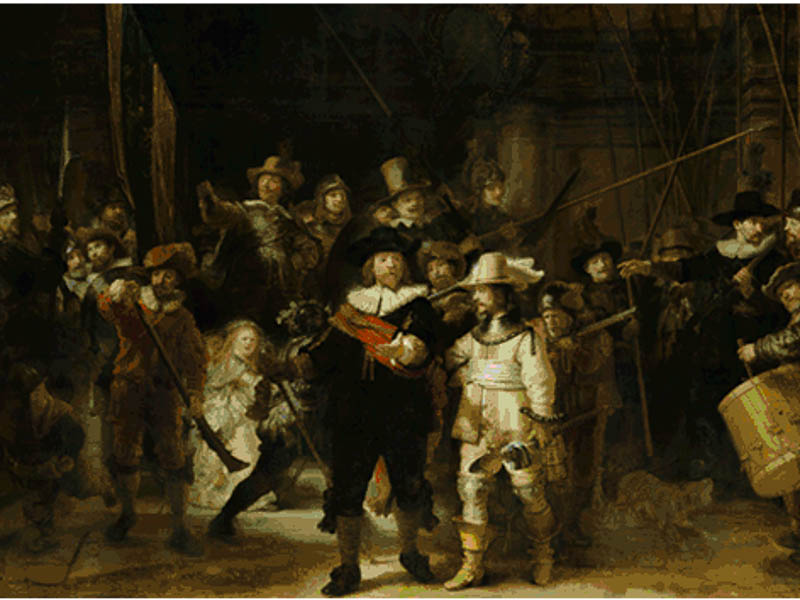 MondiArt Alu Nachtwacht 1041229