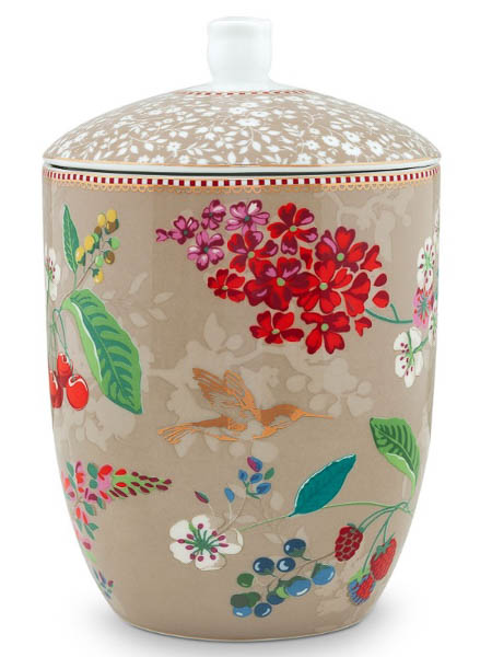 Pip Studio Voorraadpot Hummingbirds pip studio kopen in de aanbieding Pip Studio Voorraadpot Hummingbirds pip studio kopen in de aanbieding