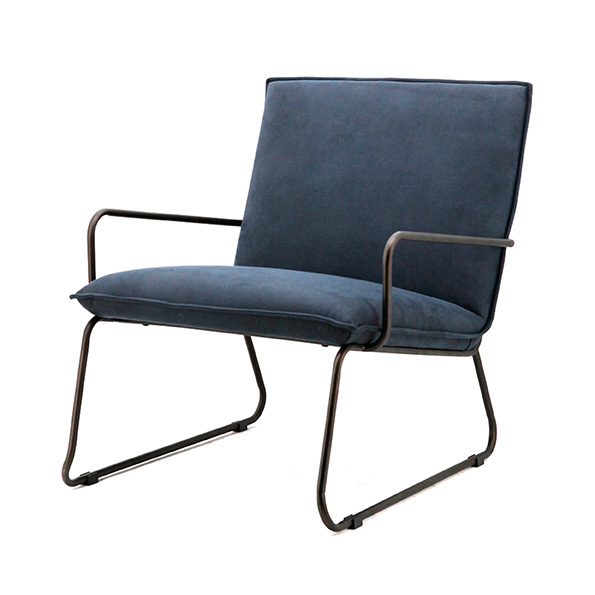 Fauteuil Delta - blauw touareg