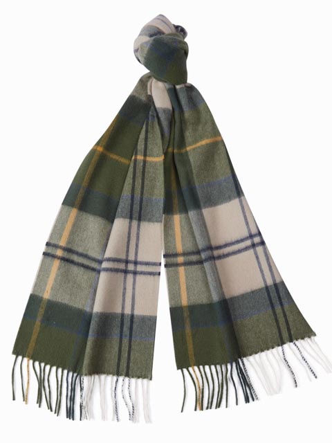 Barbour Tartan Cashmere Scarf Ancient tartan