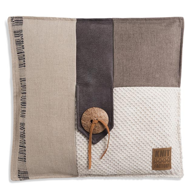 Lex kussen 50x50 beige