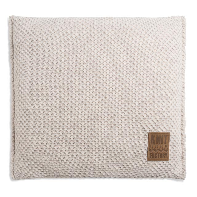 Lynn kussen 50x50 beige