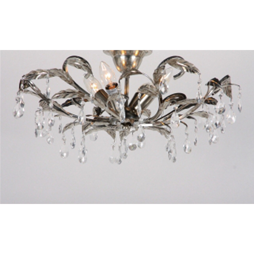 Plafonnière New Classic bladzilver