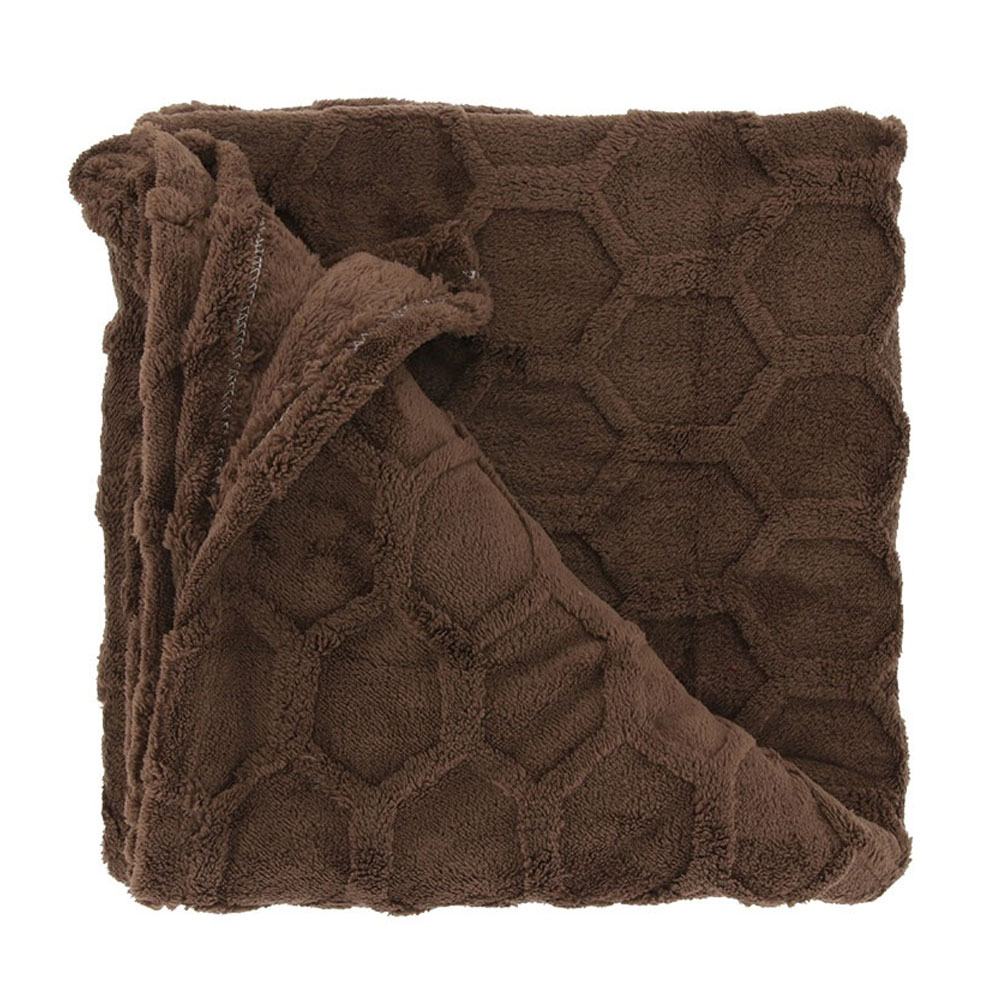 Plaid Thor rocky brown 150x200 cm