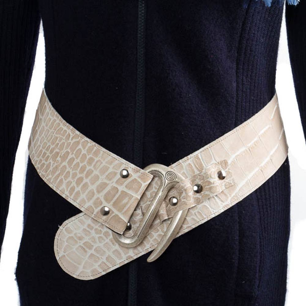 Tiz Ann Riem kroko, beige