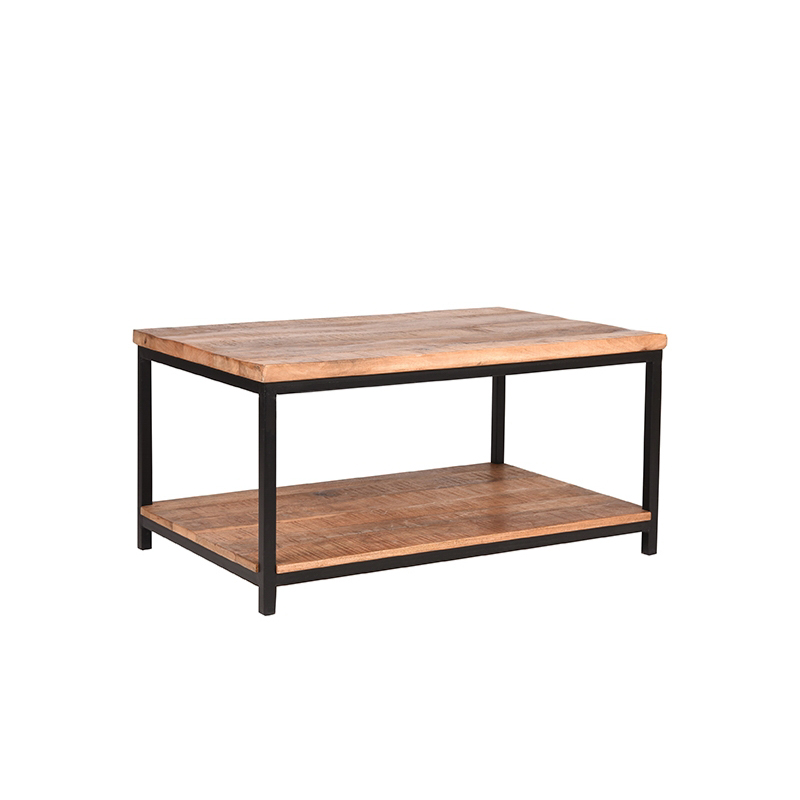 Salontafel Vintage - Rough - Mangohout - 90x60 cm