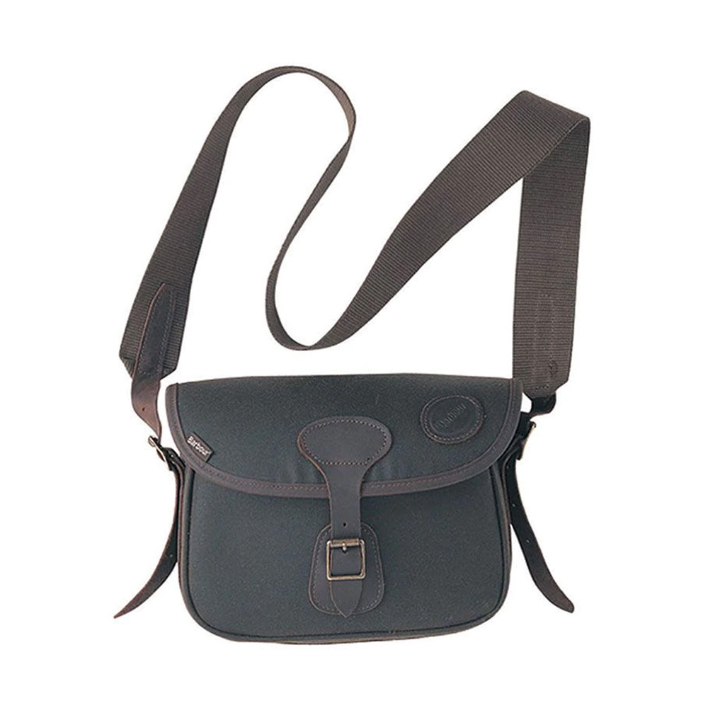 Barbour Schoudertas Cartridge katoen wax