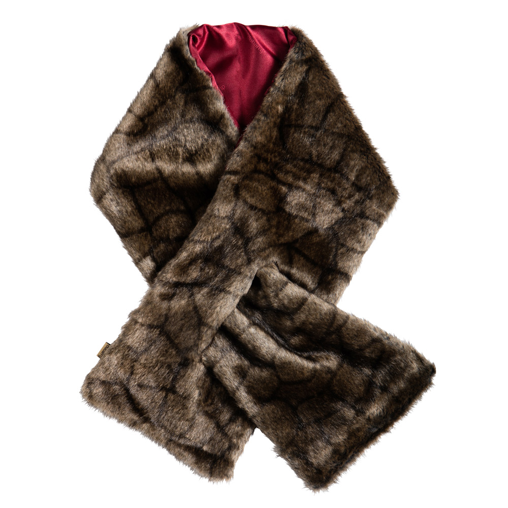 Dubarry Sjaal Altamont imitatiebont elk