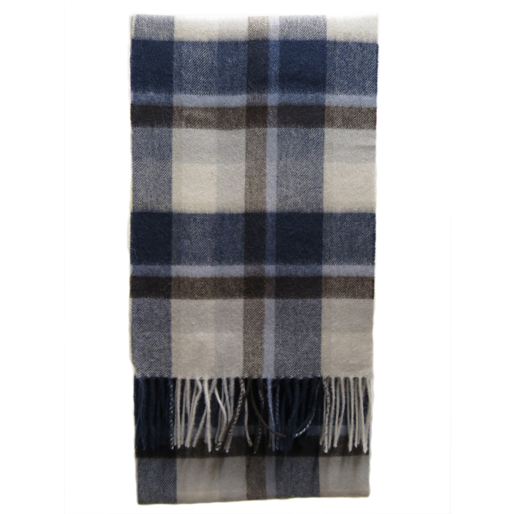 Barbour Sjaal Country Plaid navy