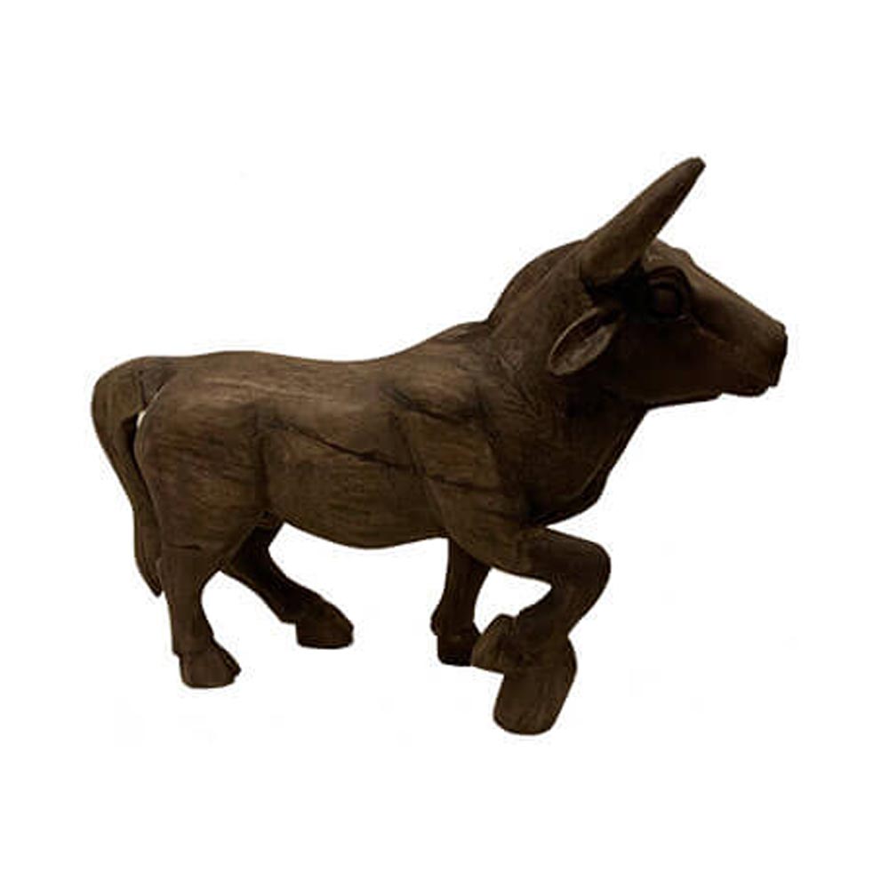 Stier bruin 44 cm