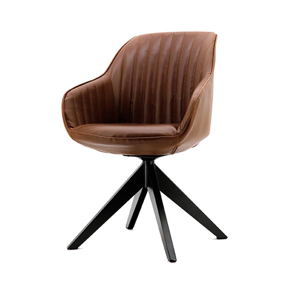 Stoel Jules Bruin Pu huismerk kopen in de aanbieding Stoel Jules Bruin Pu huismerk kopen in de aanbieding