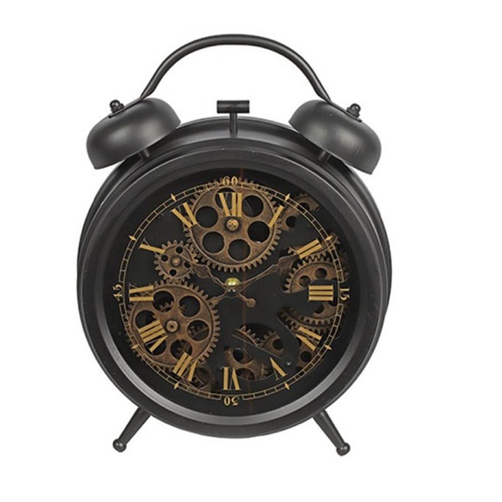 Tafelklok wekker Brooks L zwart Tafelklok wekker Brooks L zwart