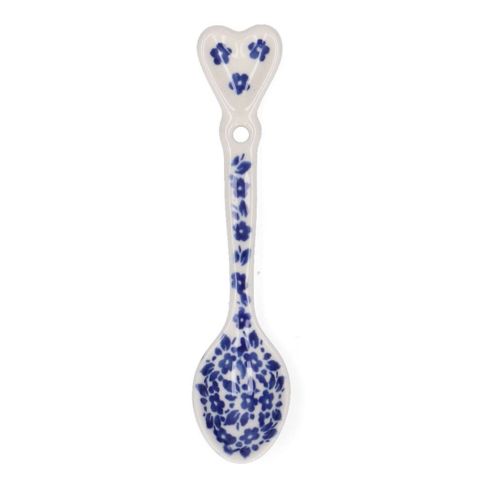 Tea Spoon Heart - Indigo