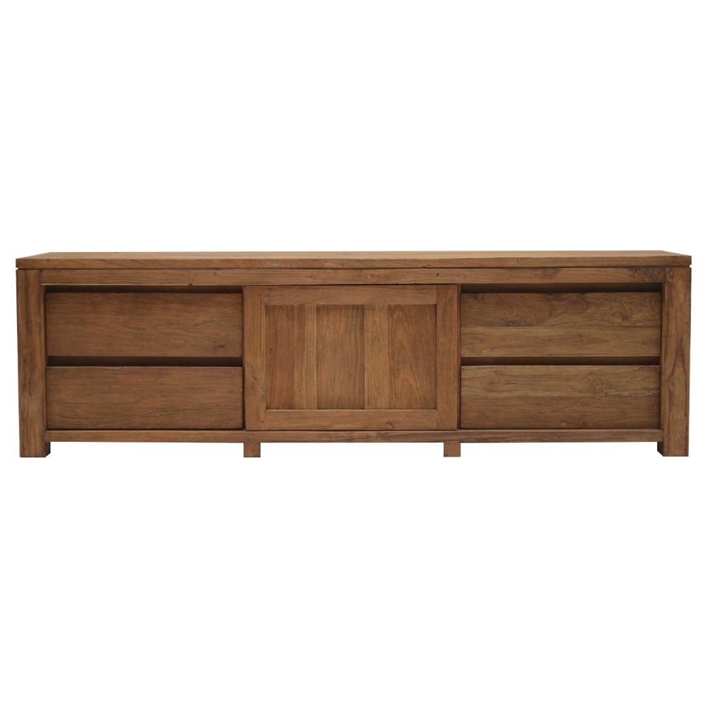 Teak TV-dressoir greeploos