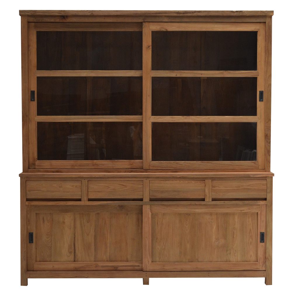 Teak Winkelkast 200cm