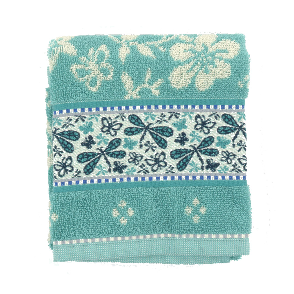 thee- en keukendoek set Dragonfly green