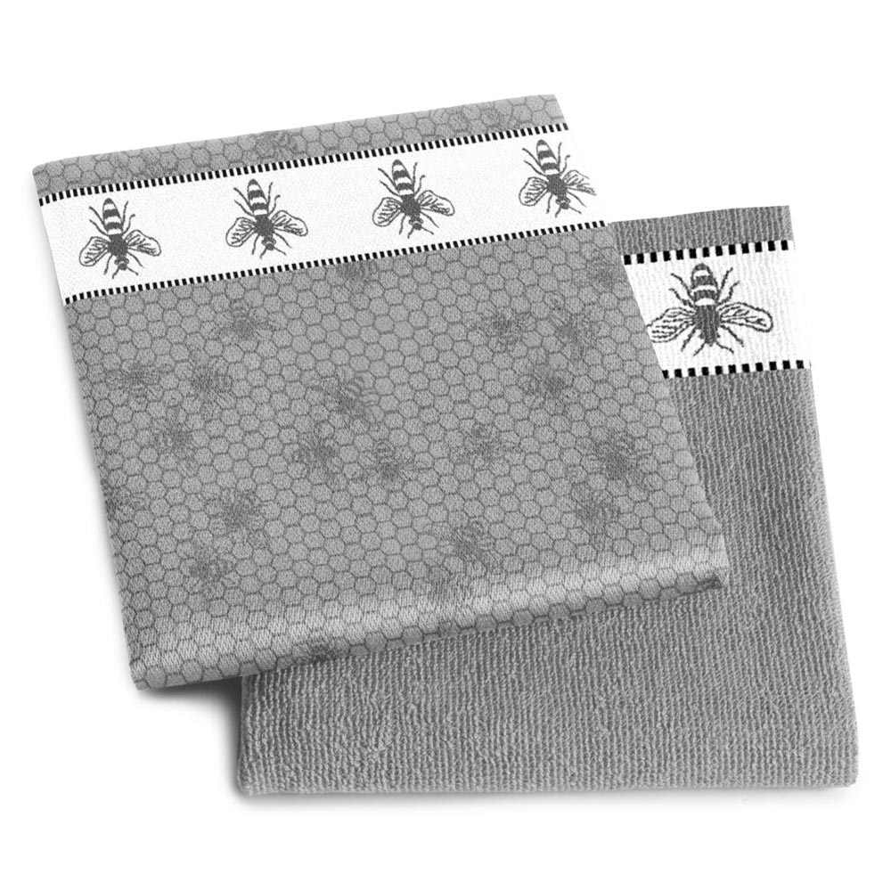 thee- en keukendoek set Honey