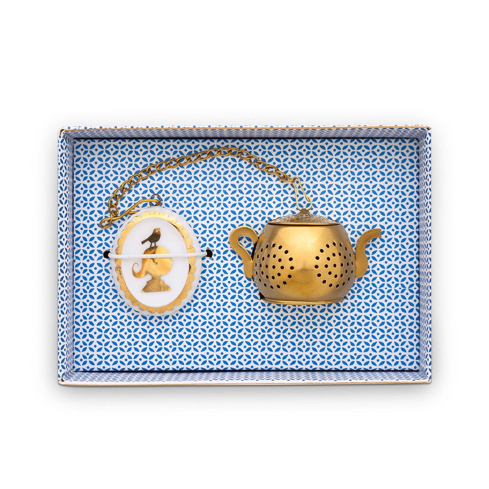 Thee infuser Medaillon Royal white