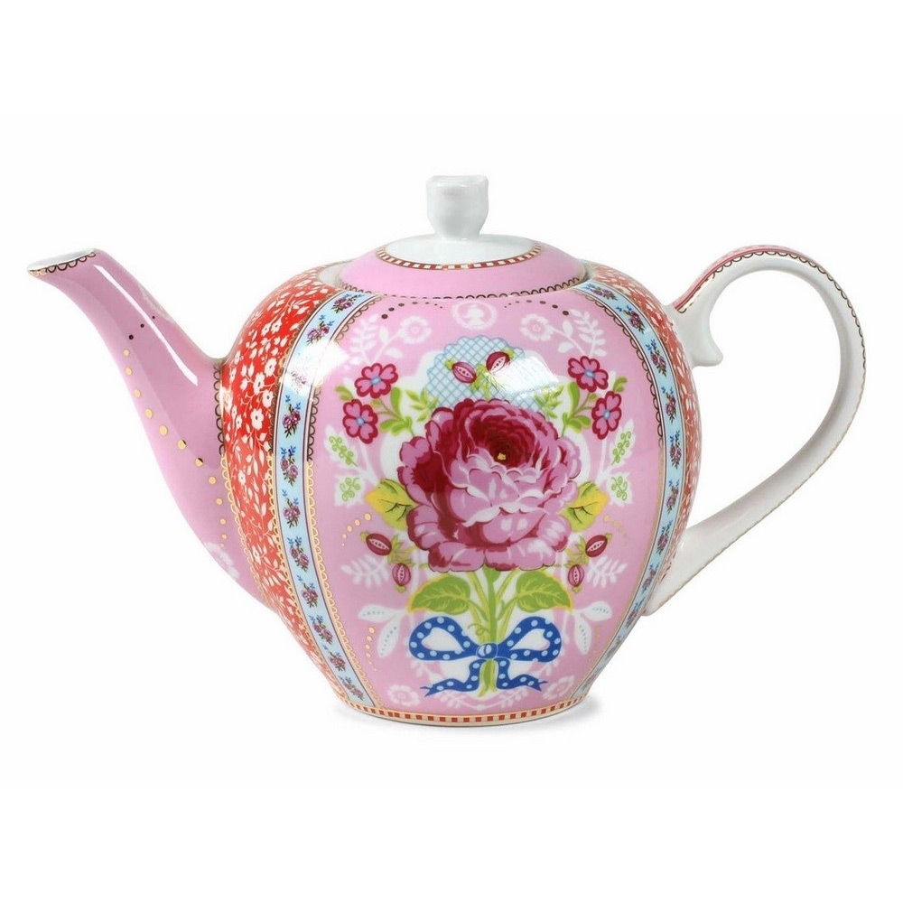 Theepot roos 1600 ml Theepot roos 1600 ml