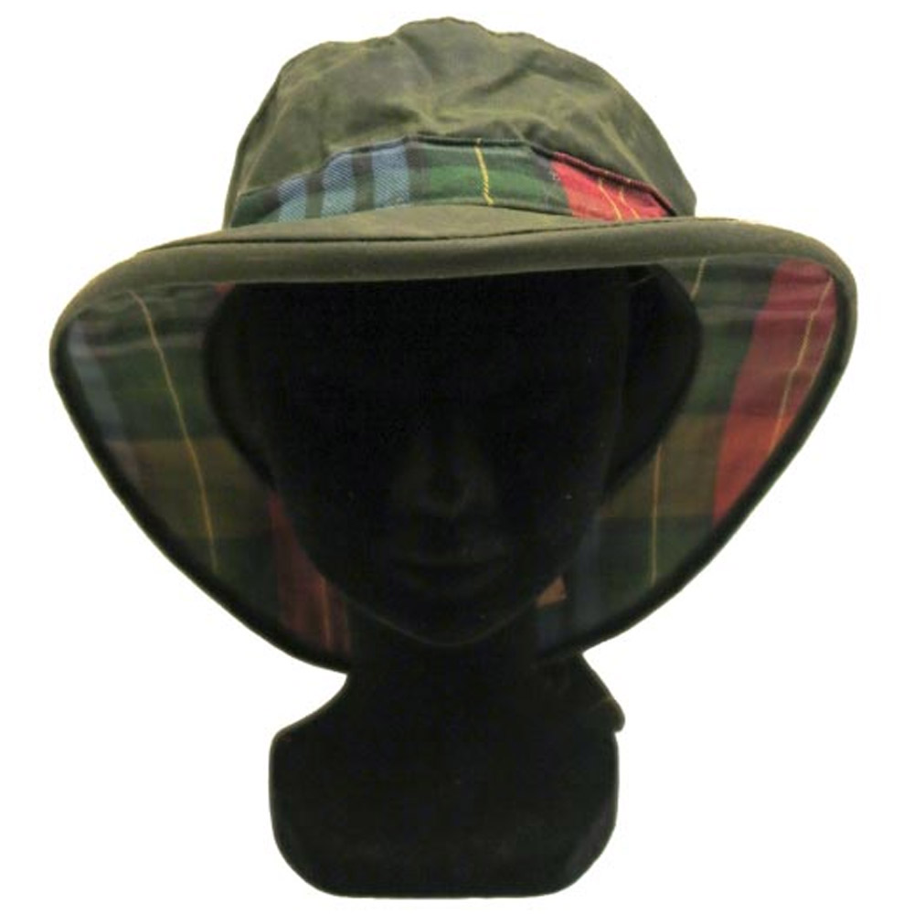 Hunter Outdoor Thelma Wax Hoed Olive Groen hunter outdoor kopen in de aanbieding