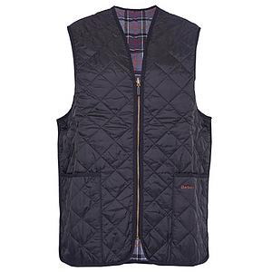 Binnenvoering Quilted Waistcoat  black