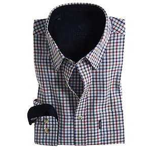 Brushed Cotton plaid herenshirt Grafton