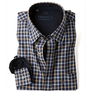 Brushed Cotton plaid herenshirt kyle