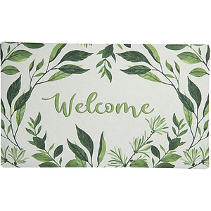 Deurmat Welcome groen