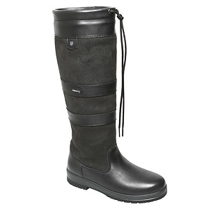 Galway kniehoge laars Black