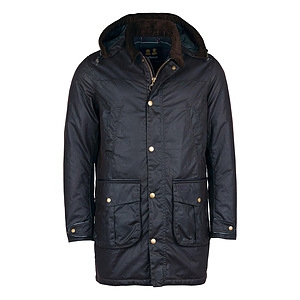Heren waxjas Hawthorn navy