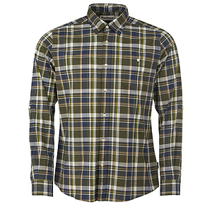 Herenshirt Wearside Tailored Olive