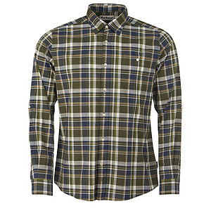 Herenshirt Wearside Tailored Olive