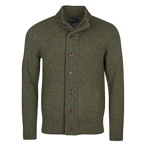 Herenvest Essential zip through Tisbury Seaweed