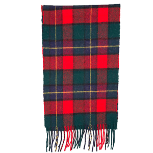 Lambswool rood/groen/geel 