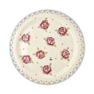 Rose and Bee Groot plate