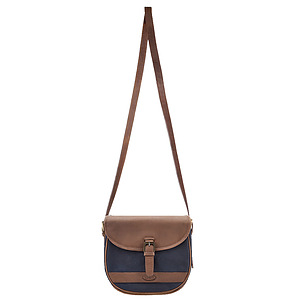 Tas Clara Navy/brown