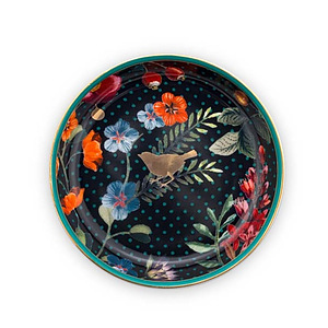 Tea tip Winter Wonderland overall dark blue 9 cm