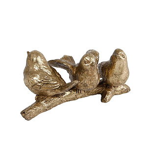 Vogels op tak goud 3