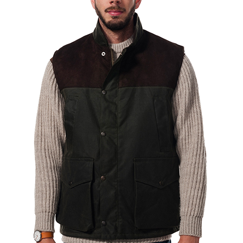Town & Country Shooting Gilet Bruin