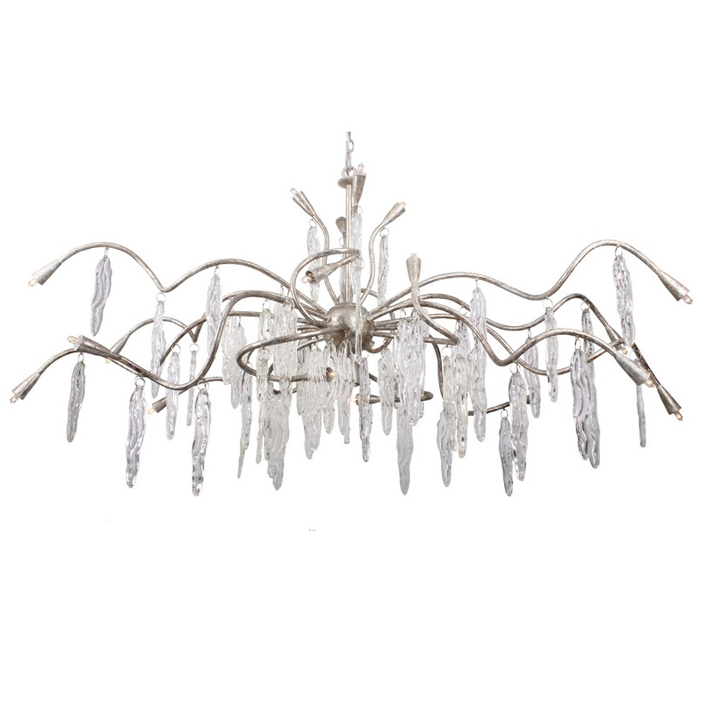 Venetië Ovaal Silver Cream