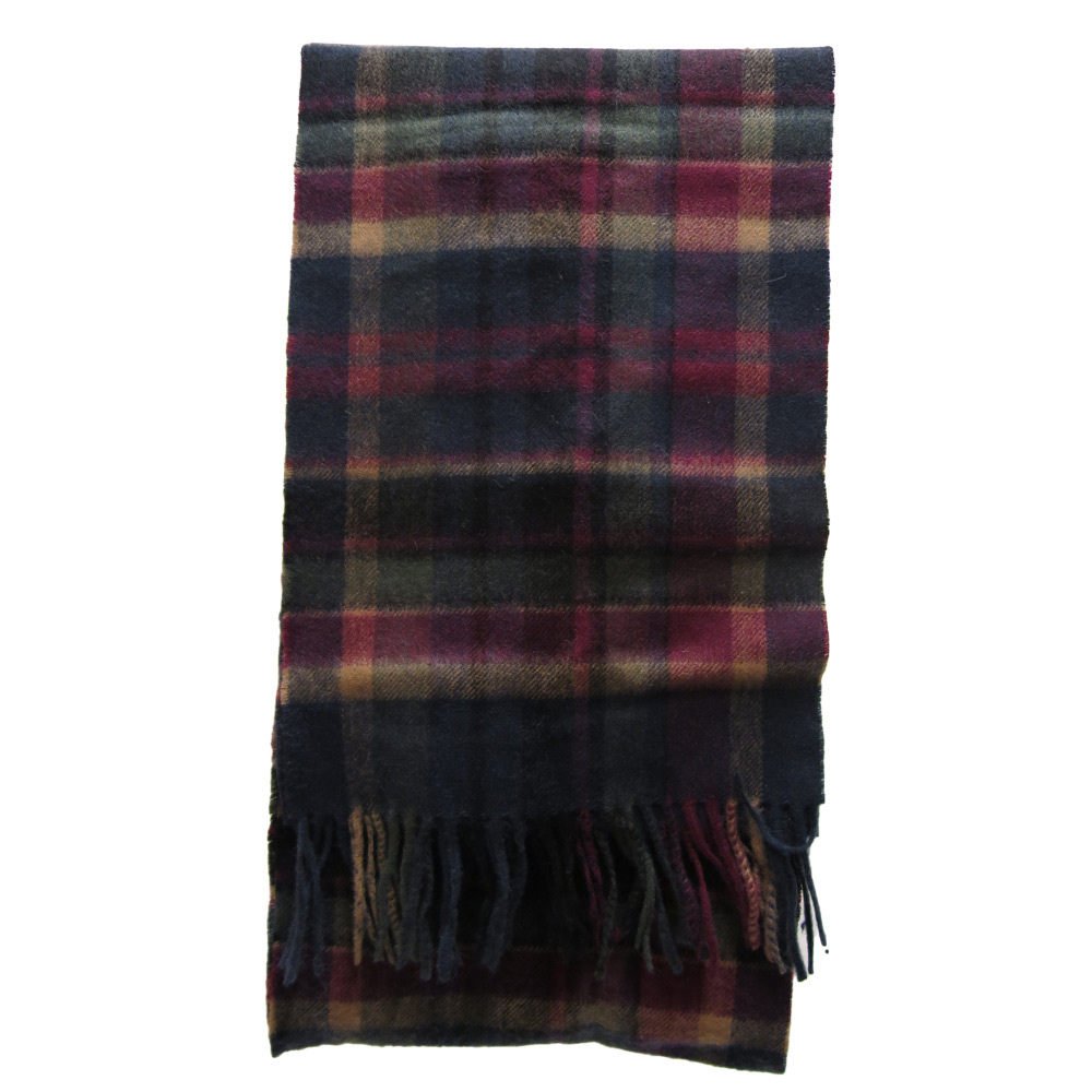 Barbour Vintage Winter Plaid navy