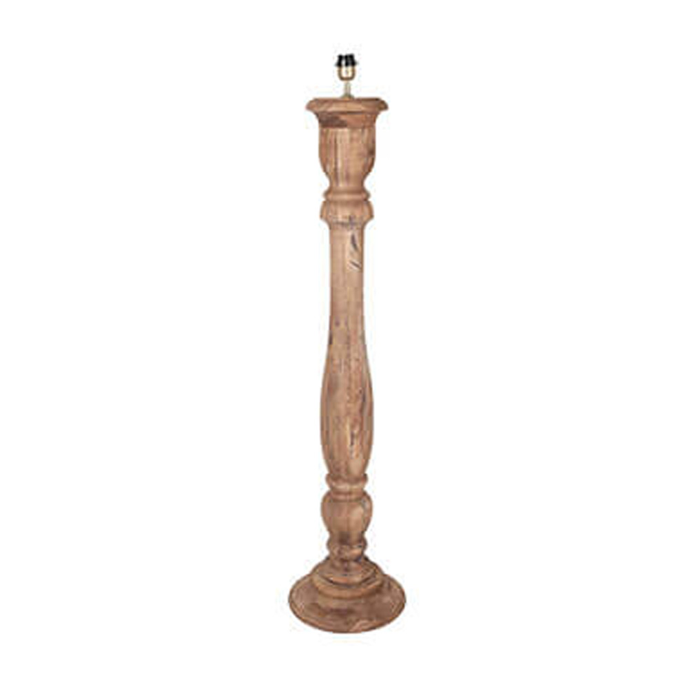 Vloerlamp hout