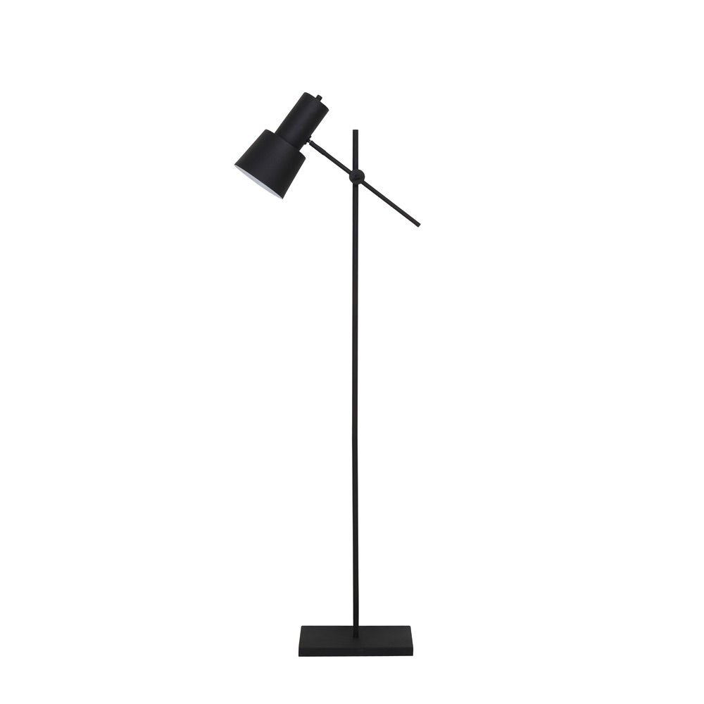 Vloerlamp Preston zwart
