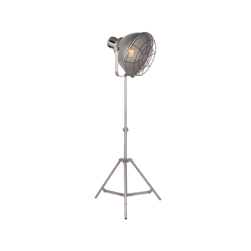Vloerlamp Max - Metallic Grey - Metaal