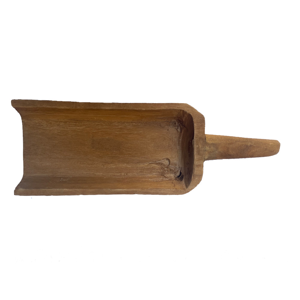 Wood scoop Rustic 42 cm